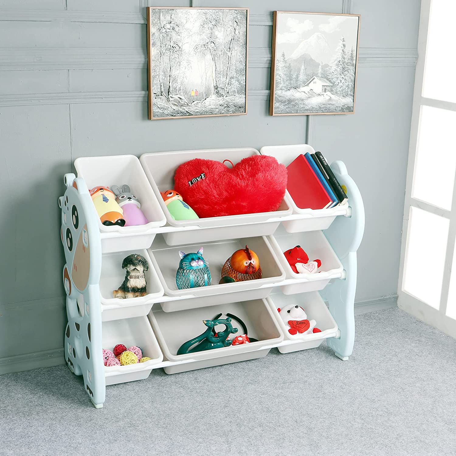 Book and clearance toy organizer