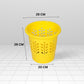 7 Liter Waste Basket Yellow Pack of 1