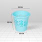 7 Liter Waste Basket Blue Pack of 3