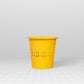 5 Liter Waste Basket Yellow Pack of 1