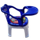 Kids Chair With Cushion Seat Blue