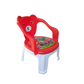 Kids Chair With Cushion Seat Red