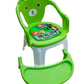 Kids Chair With Cushion Seat Green