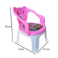 Kids Chair With Cushion Seat Pink