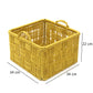 Cotton Rope Basket Yellow 2 (L+S)