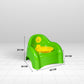 Potty Seat Chair with Lid Green