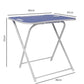 Foldable Table Chair Set Blue (Large)