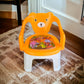 Kids Chair With Cushion Seat Orange