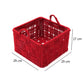 Cotton Rope Basket Red (Small)