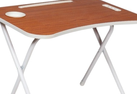 Foldable Table for Kids Walnut Brown