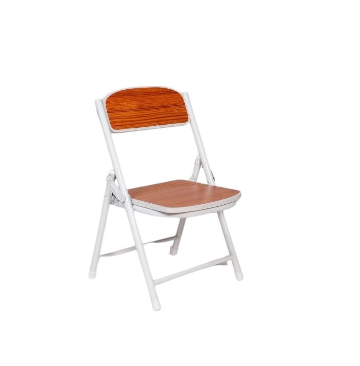 Foldable Chair for Kids Walnut Brown Set of 2