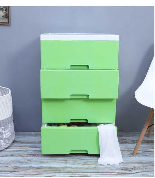 Soft Hued Chest Of Drawer Green (Large)