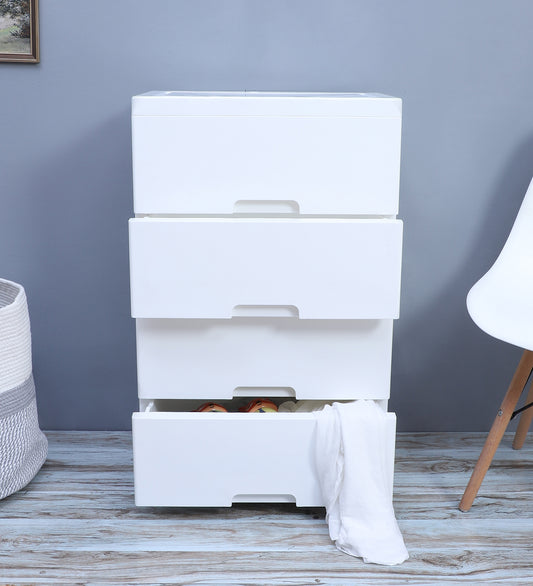 Soft Hued Chest Of Drawer White