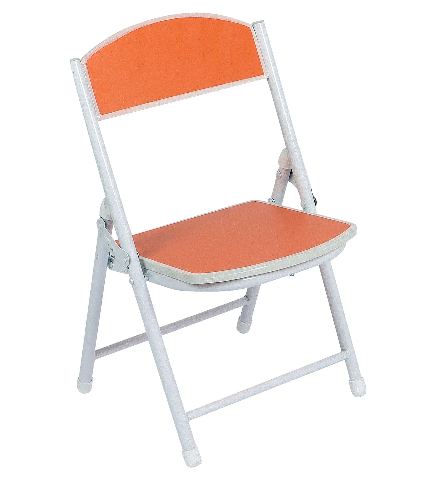 Foldable Chair for Kids Orange Set of 2