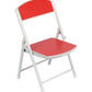 Foldable Chair for Kids Red Set of 2