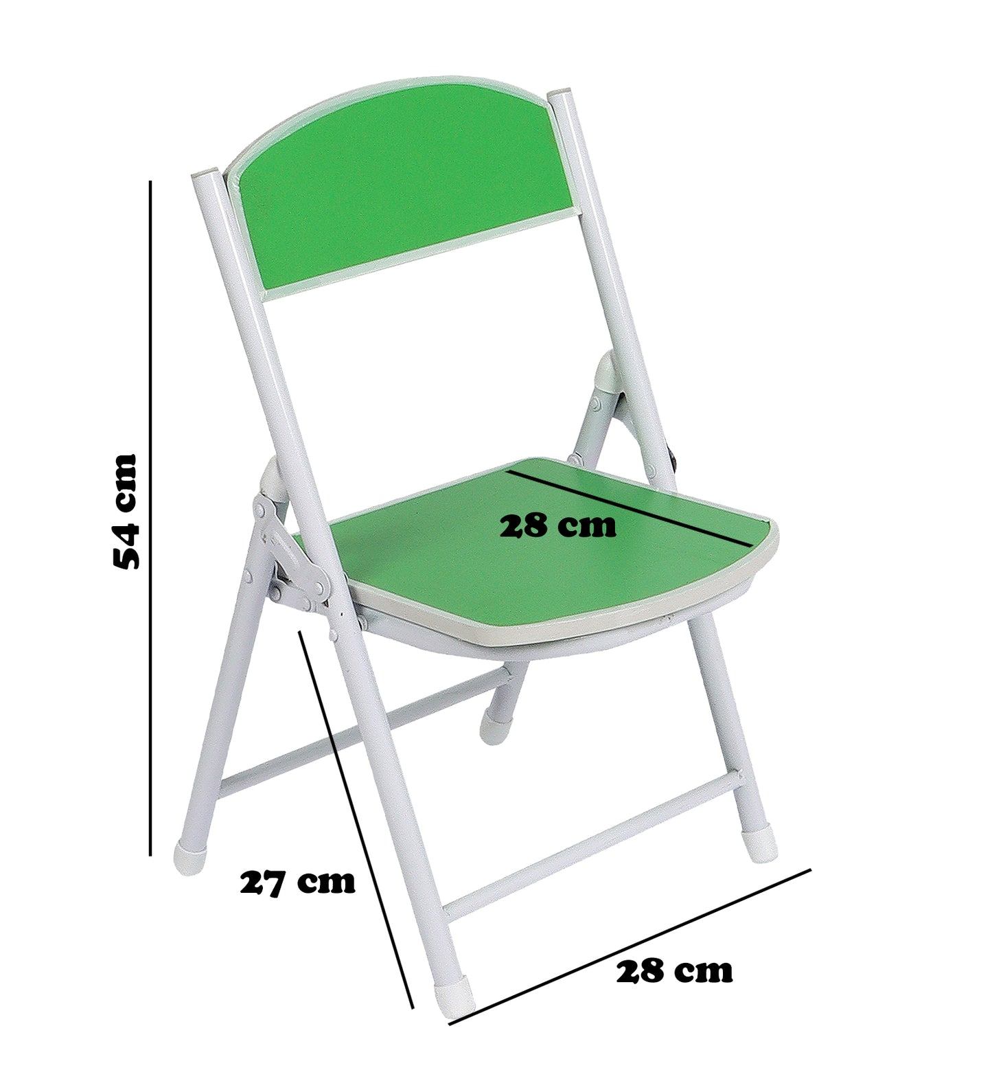 Foldable Chair for Kids Orange Green