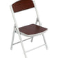 Foldable Chair for Kids Brown Set of 4