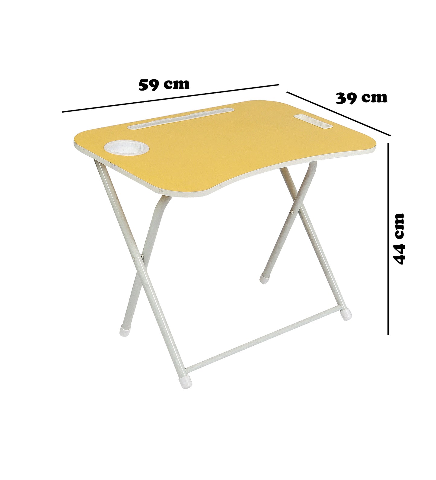 Foldable Table for Kids Yellow