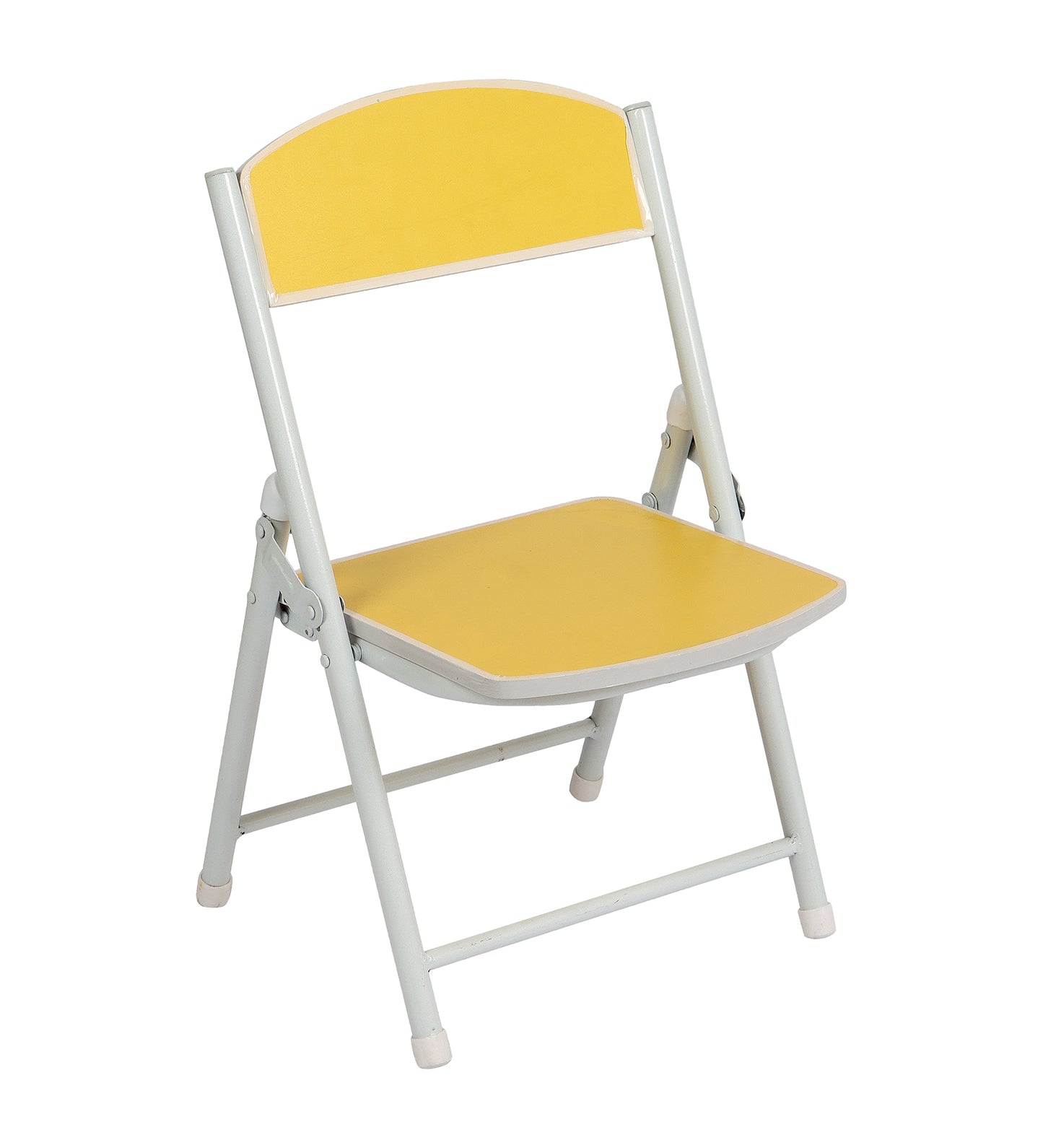 Foldable Chair for Kids Yellow Set of 2