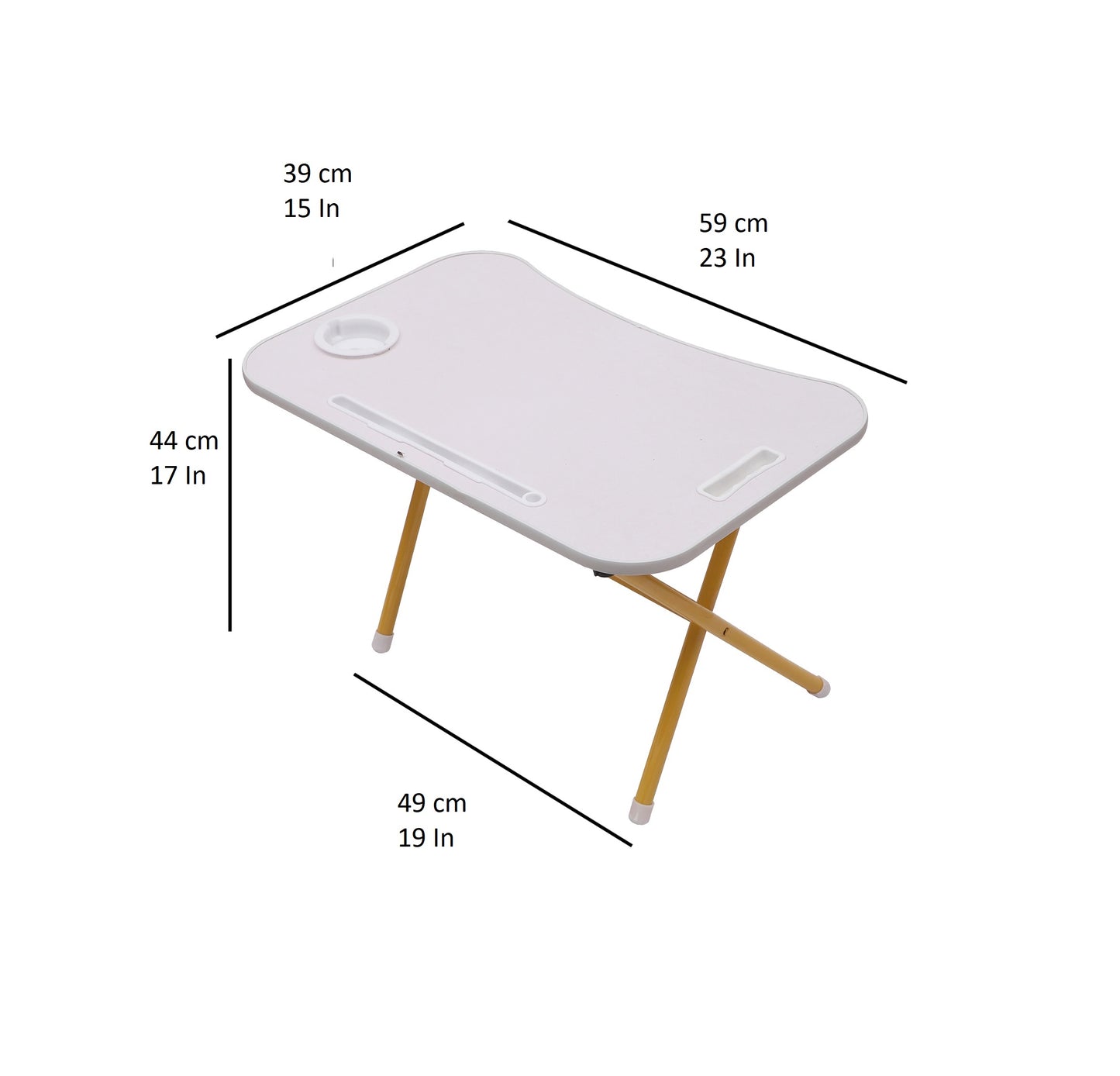 Foldable Table for Kids White