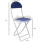 Foldable Table Chair Set Blue (Large)