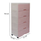 Soft Hued Chest Of Drawer Pink