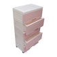 Soft Hued Chest Of Drawer Pink