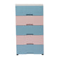 Soft Hued Chest Of Drawer Blue Pink