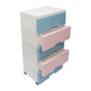 Soft Hued Chest Of Drawer Blue Pink