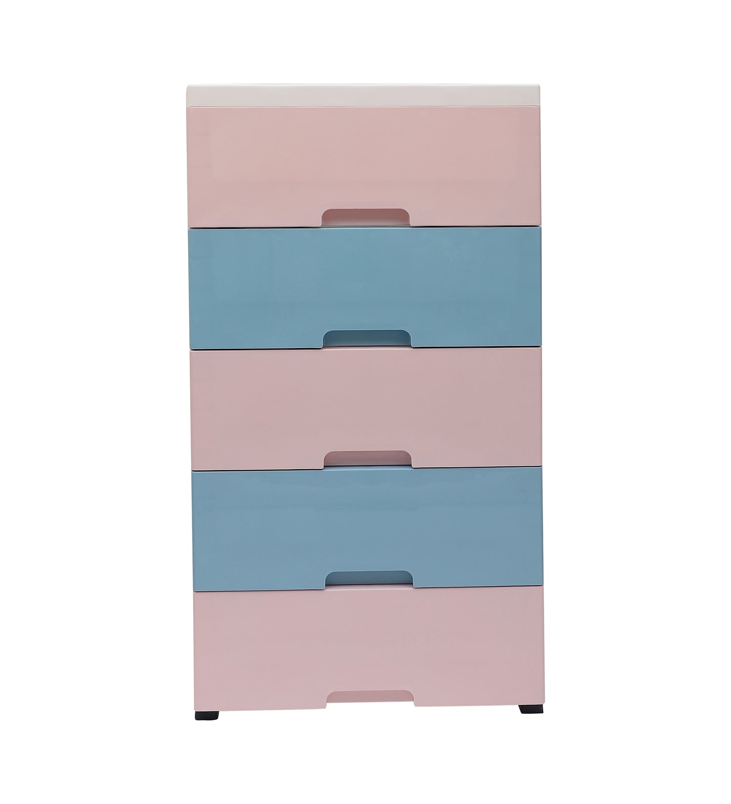 Soft Hued Chest Of Drawer Pink Blue