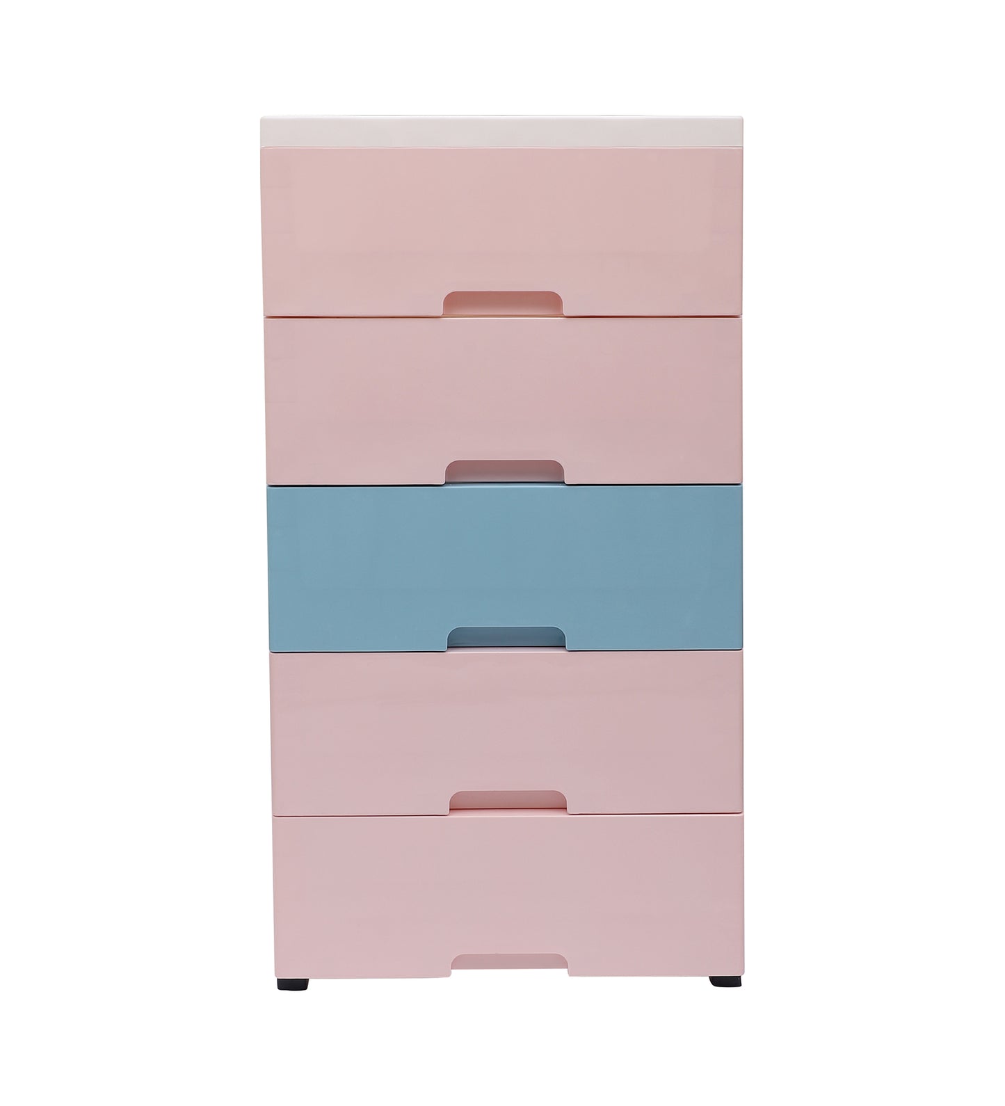 Soft Hued Chest Of Drawer Pink Blue