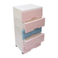 Soft Hued Chest Of Drawer Pink Blue