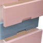 Soft Hued Chest Of Drawer Pink Blue