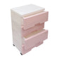 Soft Hued Chest Of Drawer Pink