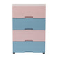 Soft Hued Chest Of Drawer Pink Blue