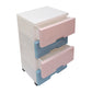 Soft Hued Chest Of Drawer Pink Blue