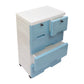 Soft Hued Chest Of Drawer Blue