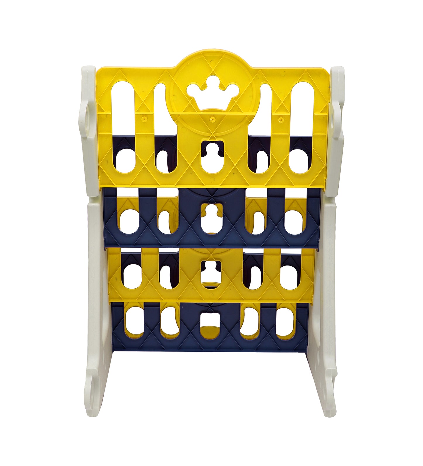 Book Rack Yellow Blue