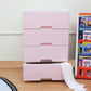 Soft Hued Chest Of Drawer Pink