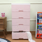 Soft Hued Chest Of Drawer Pink