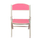 Foldable Chair for Kids Pink Set of 4