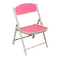 Foldable Chair for Kids Pink Set of 4