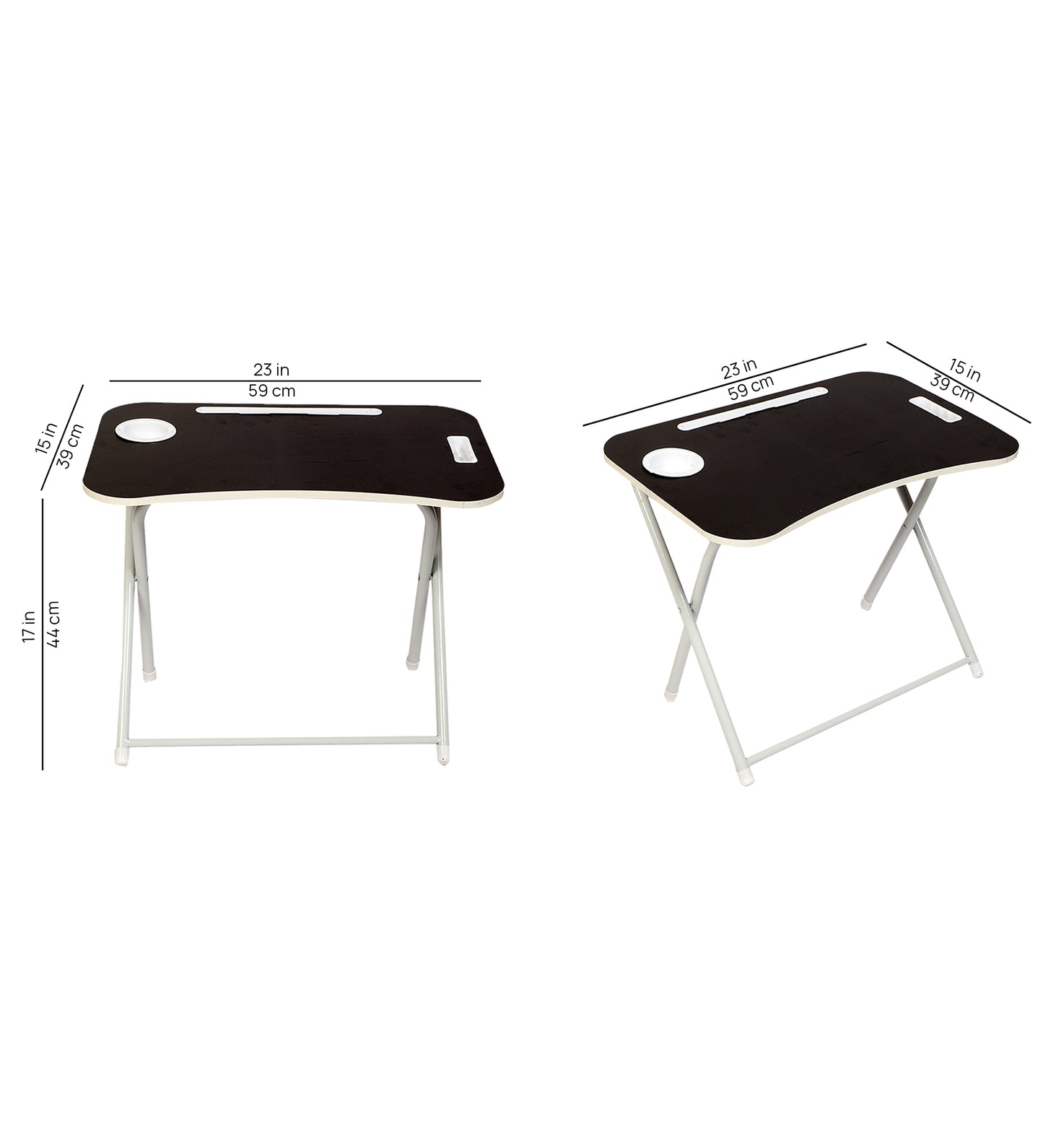 Foldable Table for Kids Black