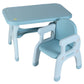 Table Chair with Storage Blue