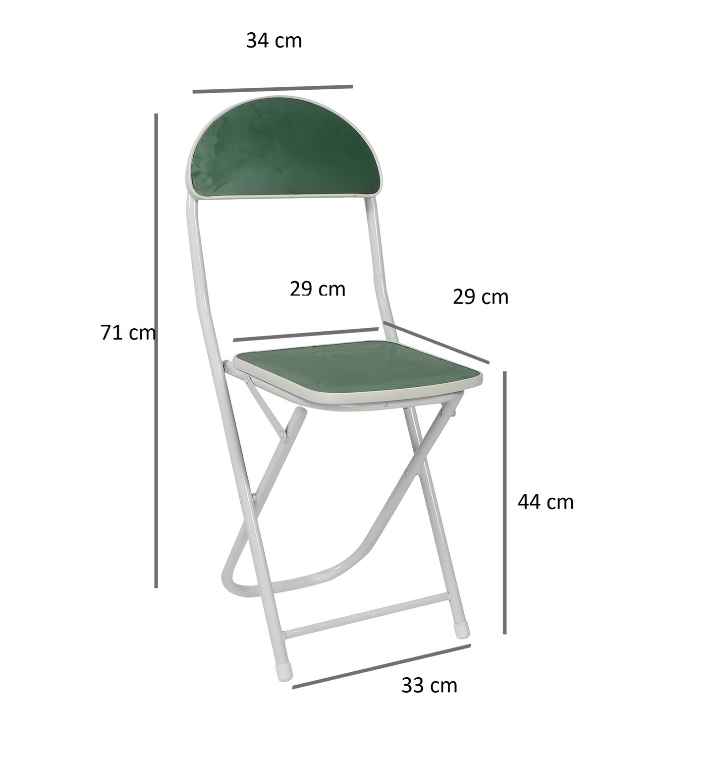 Foldable Table Chair Set Green (Large)