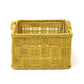 Cotton Rope Basket Yellow (Large)