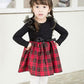 Black Red Baby Dress 3-4 Years