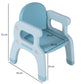 Table Chair with Storage Blue