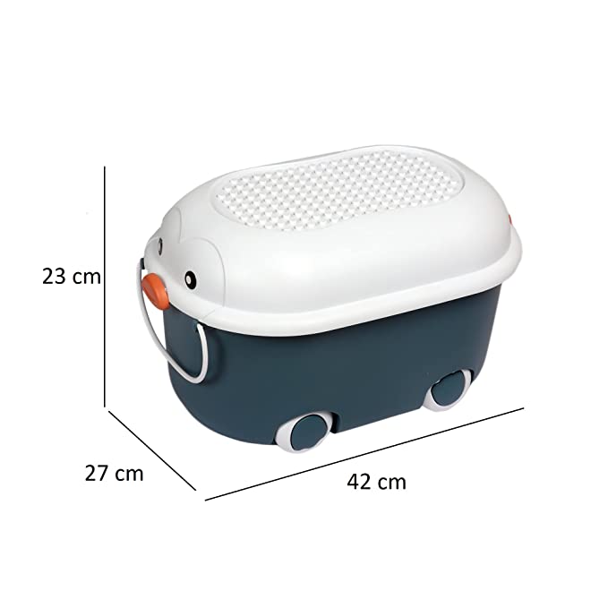 Duck Toy Box Blue (Medium)