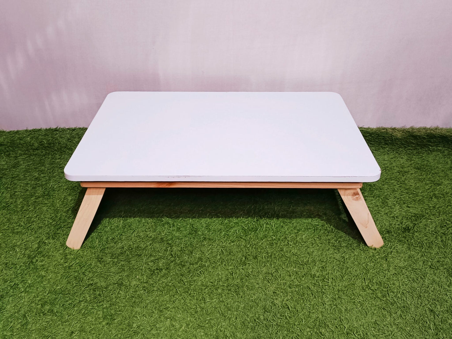 2 in1 White Board Bed Table (Large)